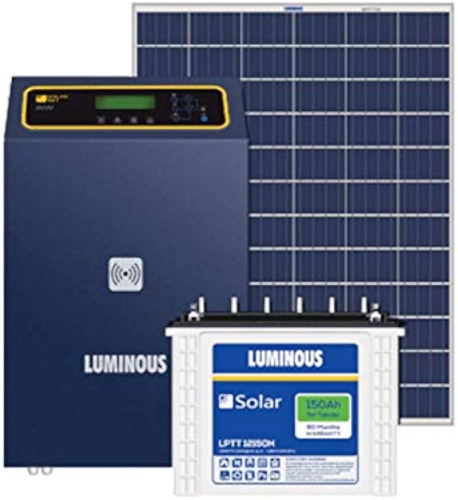 Luminous 3kW solar system