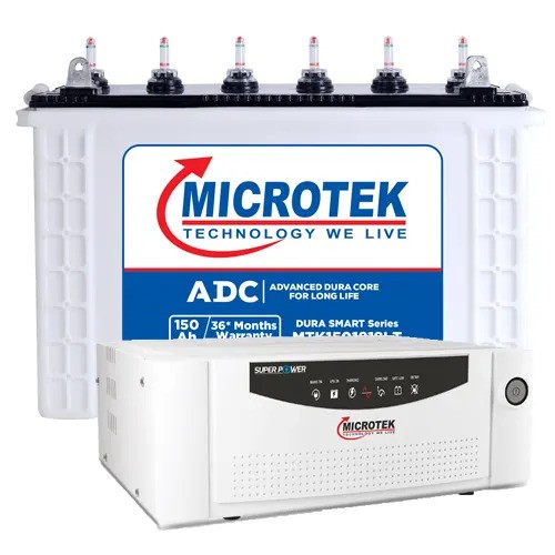 Microtek Solar Inverter and Battery Price