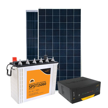 Solar Inverter with Inbuilt Battery