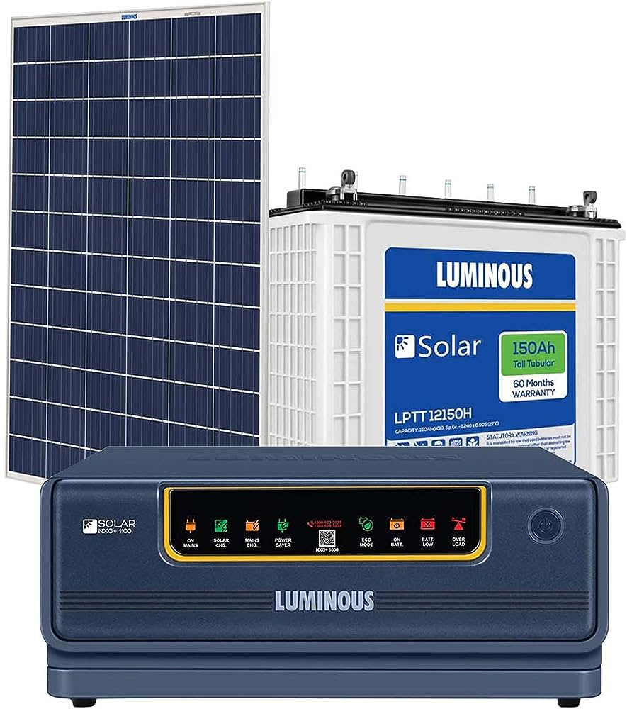 Solar inverter and battery cost