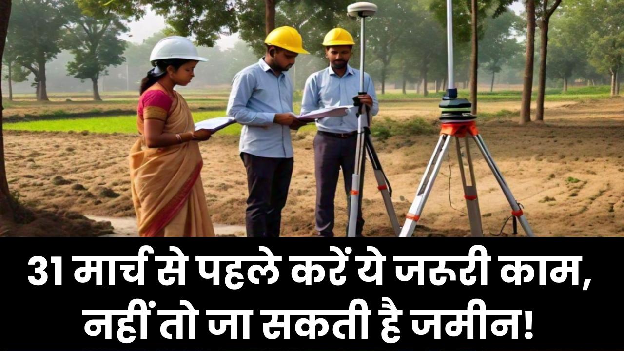 31 मार्च से पहले करवा लें ये जरूरी काम तो जा सकती है आपकी जमीन! जानिए क्या करना है ज़रूरी