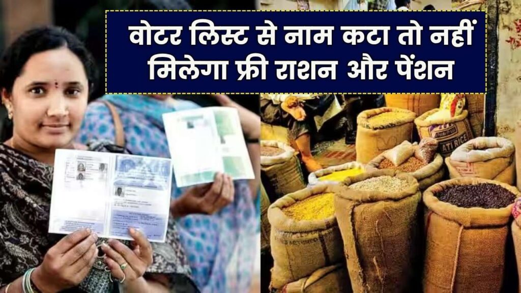 Free Ration Update: वोटर लिस्ट से नाम कटा तो नहीं मिलेगा फ्री राशन और पेंशन
